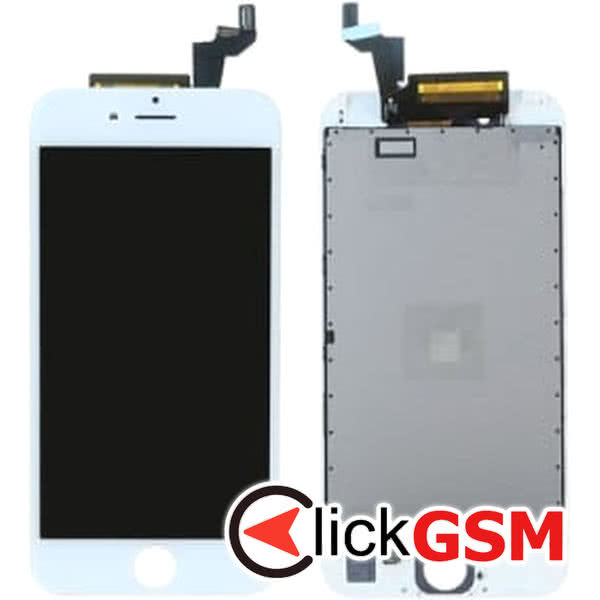 Piesa Display Cu Touchscreen Si Rama Alb Apple Iphone 6s G2c