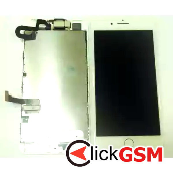 Piesa Display Cu Touchscreen Si Rama Alb Apple Iphone 7 Plus Oun