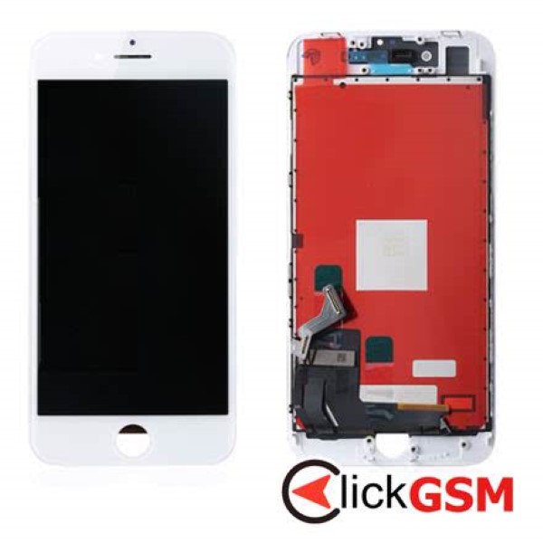 Piesa Piesa Display Cu Touchscreen Si Rama Alb Apple Iphone Se 2020 2wbl