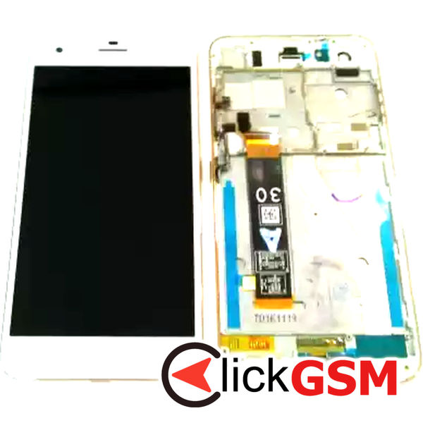 Piesa Piesa Display Cu Touchscreen Si Rama Alb Htc Desire 10 Pro 19d1