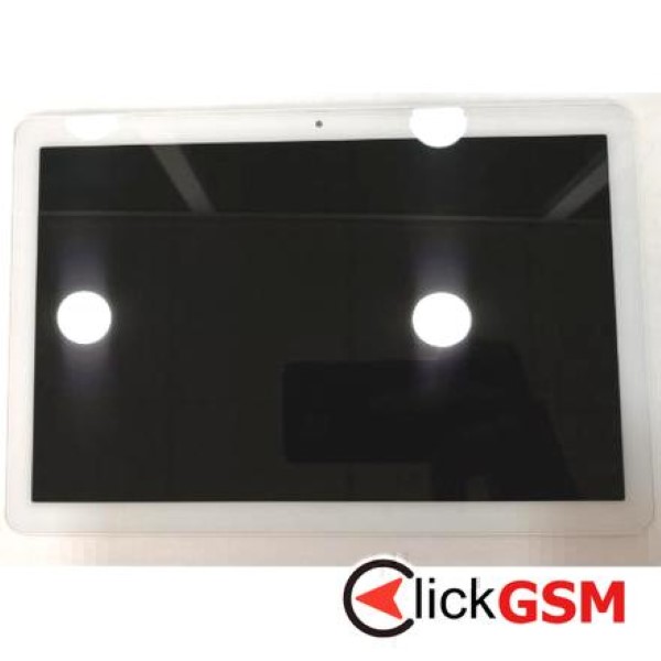 Piesa Display Cu Touchscreen Si Rama Alb Huawei Mediapad T5 10 2lbf