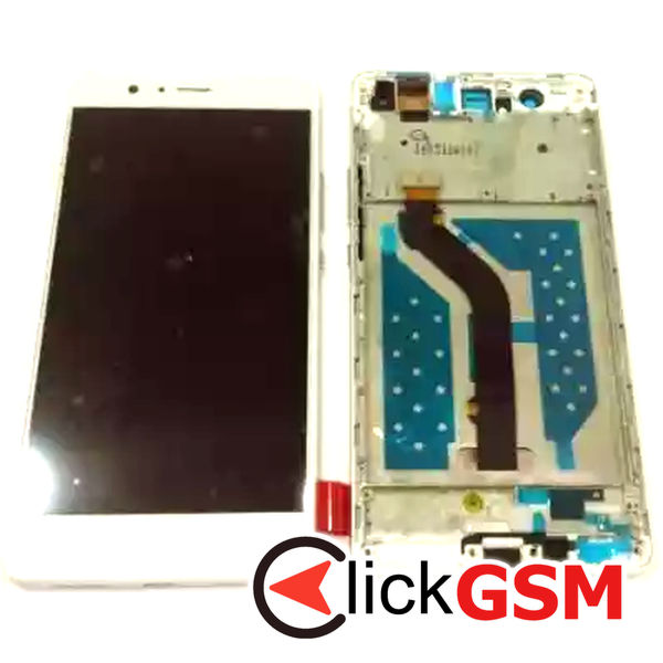 Piesa Display Cu Touchscreen Si Rama Alb Huawei P9 Lite 1z8