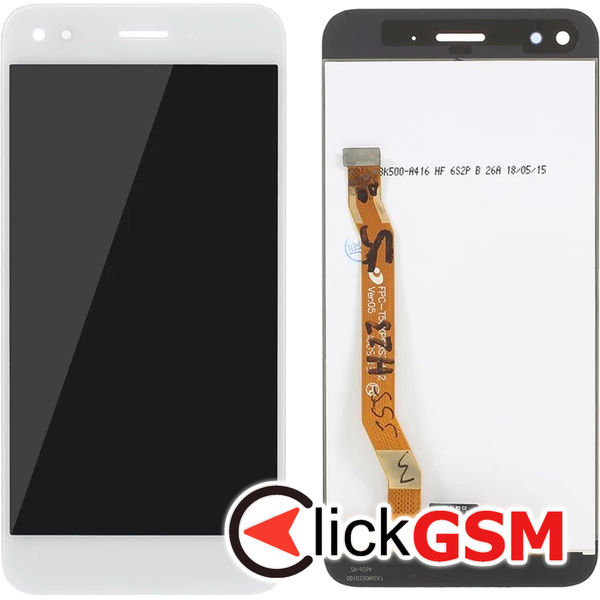 Piesa Display Cu Touchscreen Si Rama Alb Huawei P9 Lite Mini 4s9p