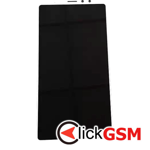 Piesa Display Cu Touchscreen Si Rama Alb Lenovo K5 Pro 166p