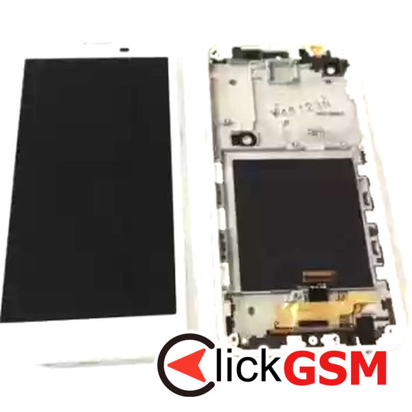 Piesa Piesa Display Cu Touchscreen Si Rama Alb Lg X Screen 20ub