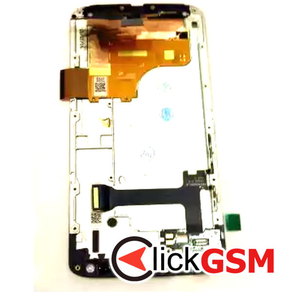 Piesa Display Cu Touchscreen Si Rama Alb Motorola Moto X Force 31ms