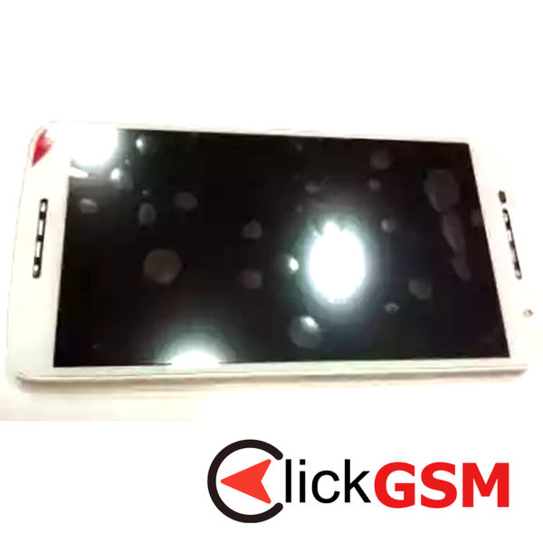 Piesa Piesa Display Cu Touchscreen Si Rama Alb Motorola Moto X Play 30dp