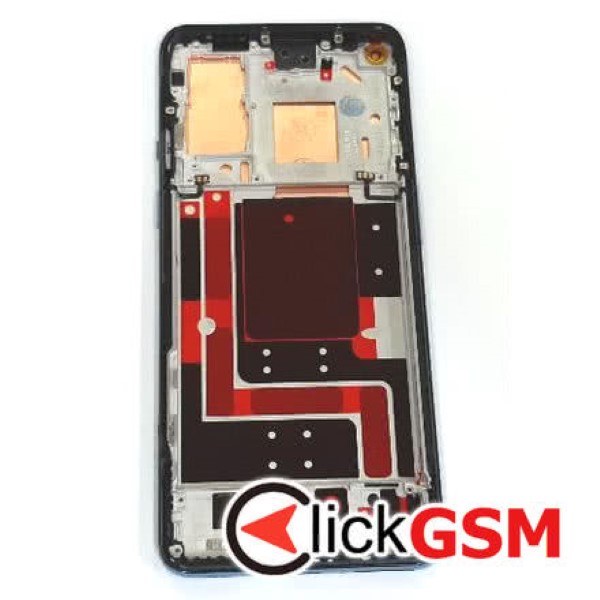 Piesa Display Cu Touchscreen Si Rama Albastru Oneplus 9 24tm