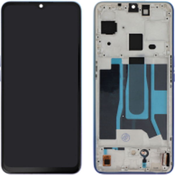 Schimbare Display cu TouchScreen, Rama Albastru Oppo Find X2 Lite · Display complet cu rama Reconditionat Blue Oppo Find X2 Lite