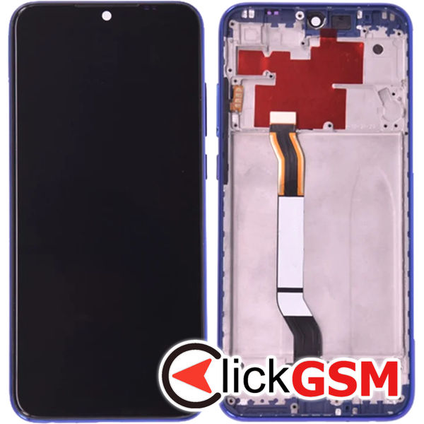 Piesa Piesa Display Cu Touchscreen Si Rama Albastru Xiaomi Redmi Note 8t 4xkb