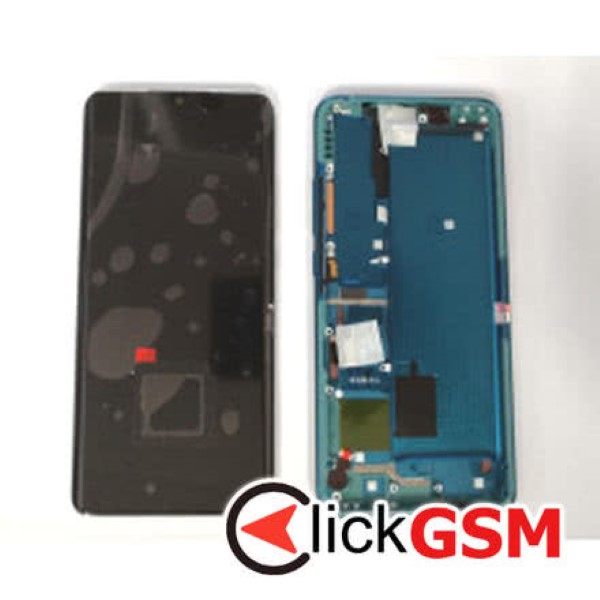 Piesa Display Cu Touchscreen Si Rama Albatsru Xiaomi Mi Note 10 38rv