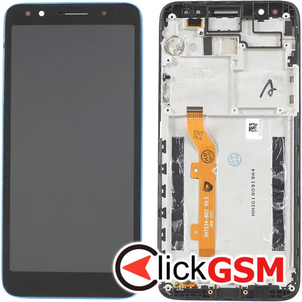 Piesa Display Cu Touchscreen Si Rama Alcatel 1x 2zwe