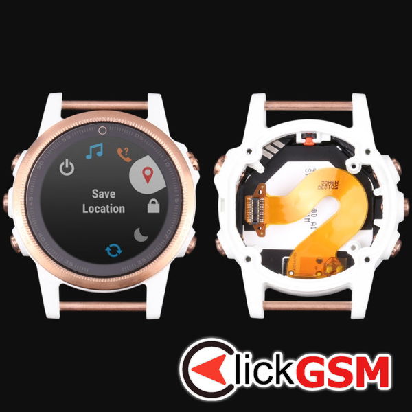 Piesa Piesa Display Cu Touchscreen Si Rama Ald Garmin Fenix 5s 302c