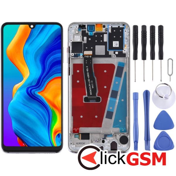 Piesa Display Cu Touchscreen Si Rama Ald Huawei P30 Lite 23t5