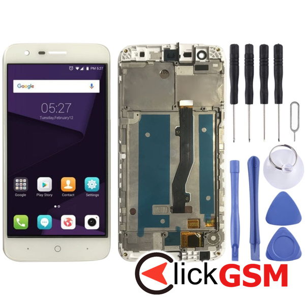 Piesa Piesa Display Cu Touchscreen Si Rama Ald Zte Blade V8 Lite 1y8o