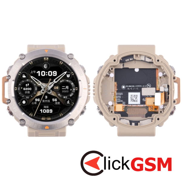 Piesa Display Cu Touchscreen Si Rama Amazfit T Rex Ultra 3g8y