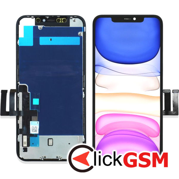 Piesa Display Cu Touchscreen Si Rama Apple Iphone 11 334s