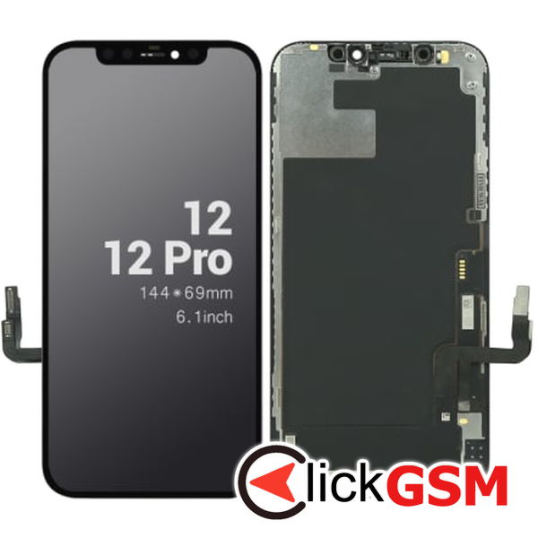 Piesa Piesa Display Cu Touchscreen Si Rama Apple Iphone 12 Pro 2dkq