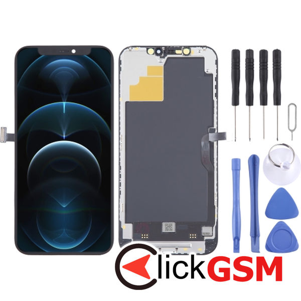 Piesa Display Cu Touchscreen Si Rama Apple Iphone 12 Pro Max 4f6y