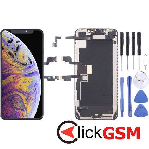 Piesa Display Cu Touchscreen Si Rama Apple Iphone Xs Max 4fpv