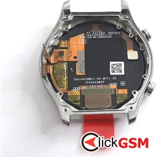 Piesa Piesa Display Cu Touchscreen Si Rama Argintiu Honor Watch Gs 3 2j76