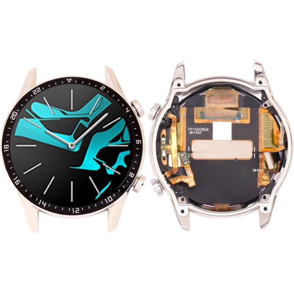 Huawei Watch GT2 42mm · LCD Screen and Digitizer Full Assembly With Frame for Huawei Watch GT 2 46mm(Silver)