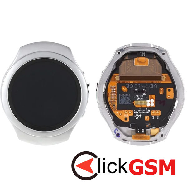 Piesa Piesa Display Cu Touchscreen Si Rama Argintiu Samsung Galaxy Watch S2 4uyw