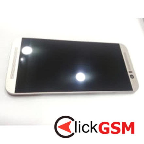 Piesa Display Cu Touchscreen Si Rama Auriu Htc One M9 19lf