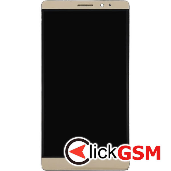 Piesa Display Cu Touchscreen Si Rama Auriu Huawei Mate 8 4rln