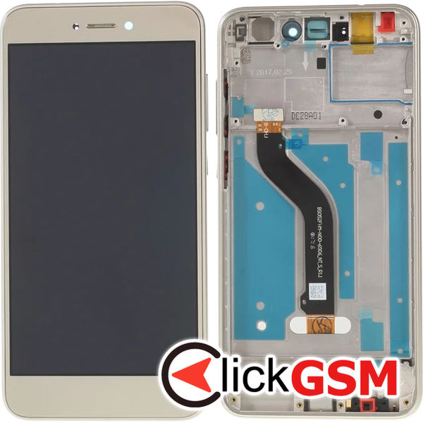 Piesa Piesa Display Cu Touchscreen Si Rama Auriu Huawei P8lite 4o7h