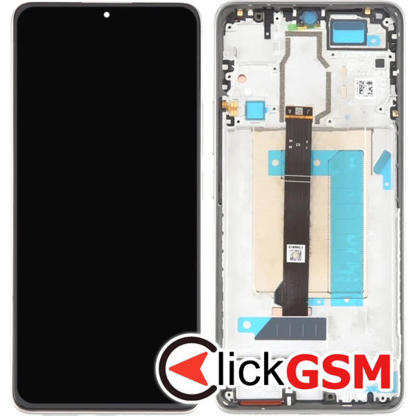 Piesa Display Cu Touchscreen Si Rama Auriu Xiaomi Redmi Turbo 3 4vq1