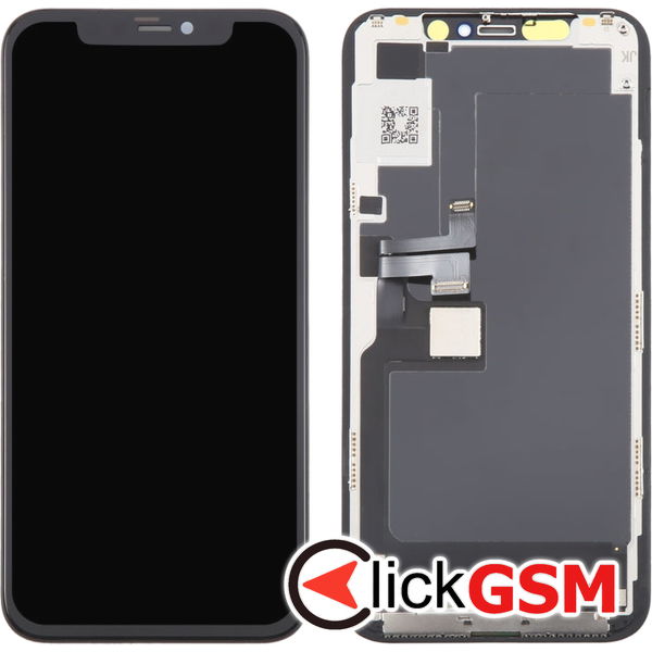 Piesa Display Cu Touchscreen Si Rama Black Apple Iphone 11 Pro 4gvb