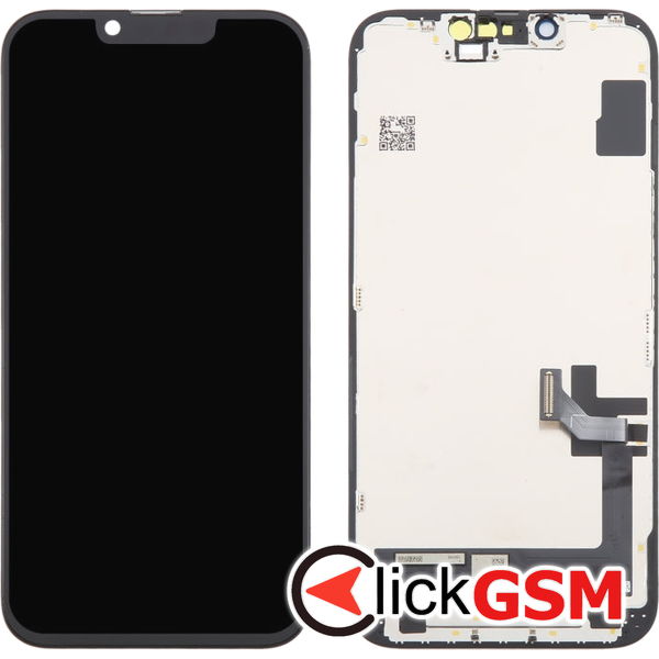 Piesa Display Cu Touchscreen Si Rama Black Apple Iphone 14 4f6u