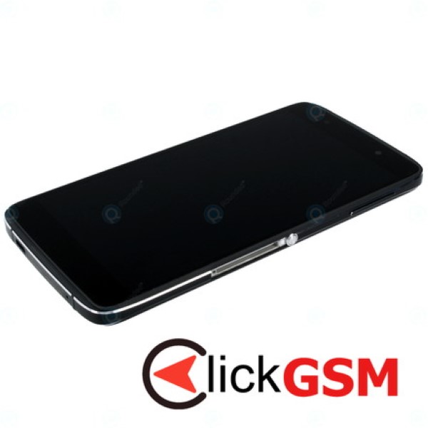 Piesa Piesa Display Cu Touchscreen Si Rama Black Blackberry Dtek50 8ri