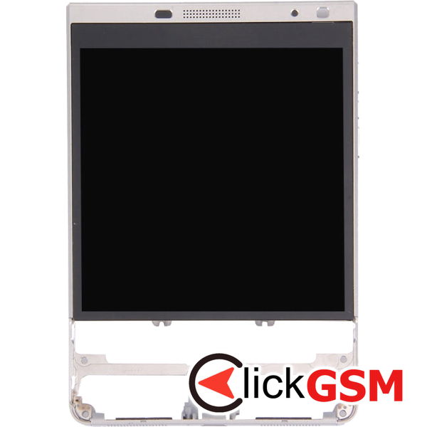 Piesa Display Cu Touchscreen Si Rama Black Blackberry Passport Silver Edition 21p1