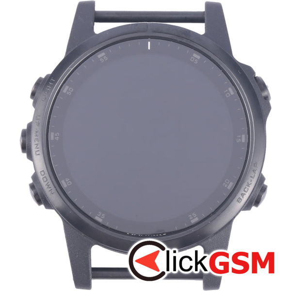 Piesa Display Cu Touchscreen Si Rama Black Garmin Fenix 5s Plus 32dw