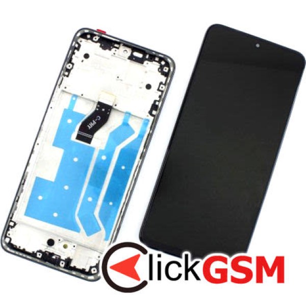 Piesa Display Cu Touchscreen Si Rama Black Huawei Nova Y90 4m2y