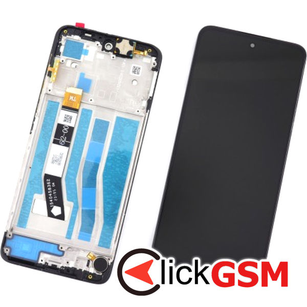 Piesa Piesa Display Cu Touchscreen Si Rama Black Motorola Moto G54 4m6z