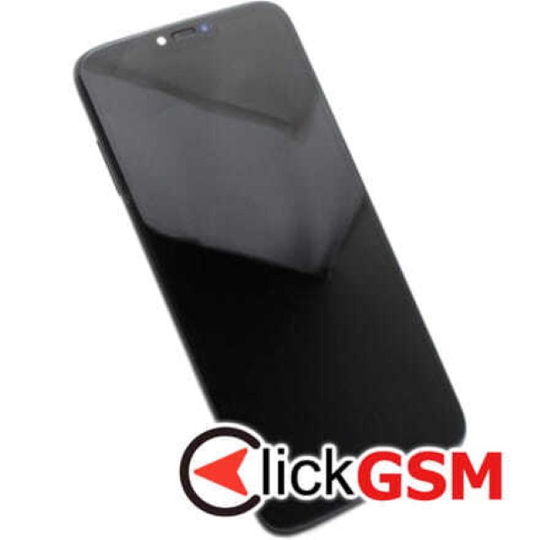 Piesa Display Cu Touchscreen Si Rama Black Motorola Moto G7 Power 4m1s