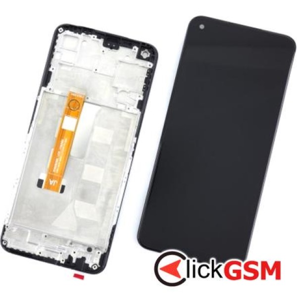 Piesa Display Cu Touchscreen Si Rama Black Oneplus Nord N10 5g 4m3z