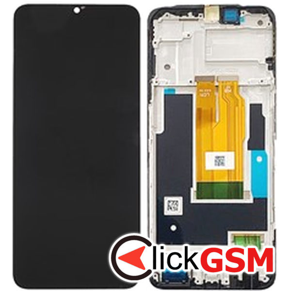 Piesa Display Cu Touchscreen Si Rama Black Realme 10 55ll