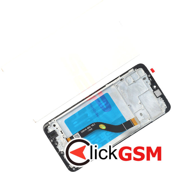 Piesa Display Cu Touchscreen Si Rama Black Samsung Galaxy A20s 4kab