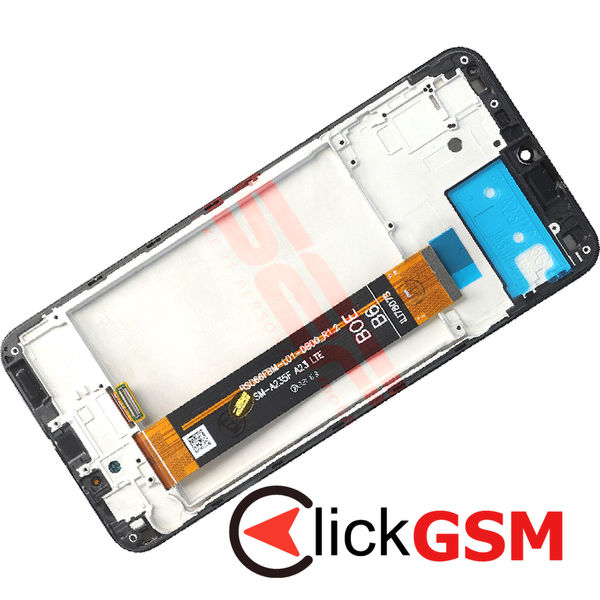 Piesa Display Cu Touchscreen Si Rama Black Samsung Galaxy A23 4koa