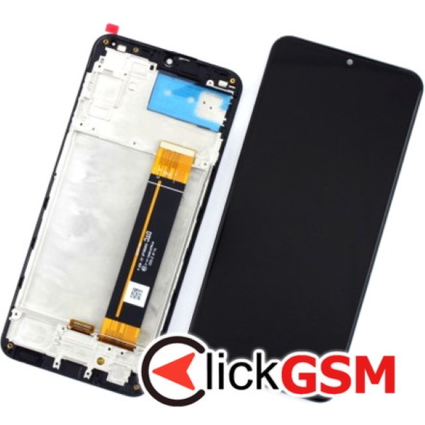 Piesa Display Cu Touchscreen Si Rama Black Samsung Galaxy A23 4m28