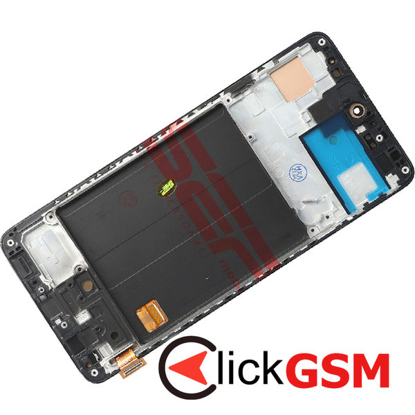 Piesa Display Cu Touchscreen Si Rama Black Samsung Galaxy A51 4ia3