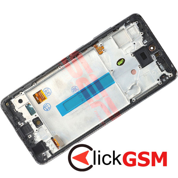 Piesa Display Cu Touchscreen Si Rama Black Samsung Galaxy A52s 5g 4kja