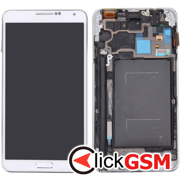 Piesa Display Cu Touchscreen Si Rama Black Samsung Galaxy Note 3 4eqh