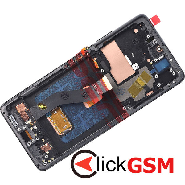 Piesa Display Cu Touchscreen Si Rama Black Samsung Galaxy S21 Ultra 5g 4l04