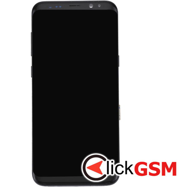 Piesa Piesa Display Cu Touchscreen Si Rama Black Samsung Galaxy S8.plus 4emv