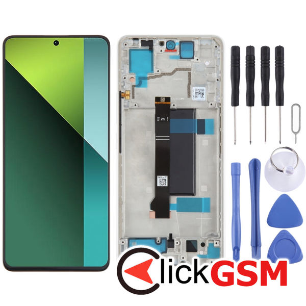 Piesa Piesa Display Cu Touchscreen Si Rama Black Xiaomi Poco X6 43dd